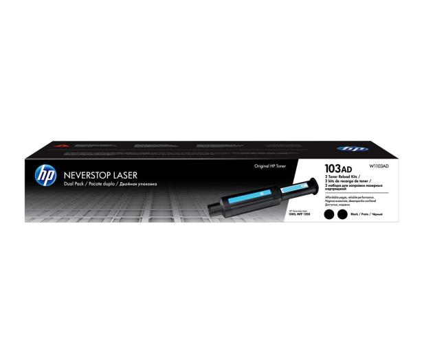 Toner HP 103AD BK (W1103AD) 2-pack czarny - 506901 - zdjęcie